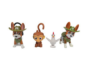 Spin Master Paw Patrol Tracker Chihuahua Mandy Monkey Chickaletta Jungle Figures